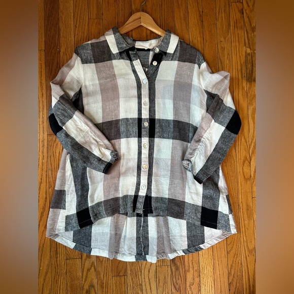 Soft Surroundings Plaid Tunic - Picture 5 of 7